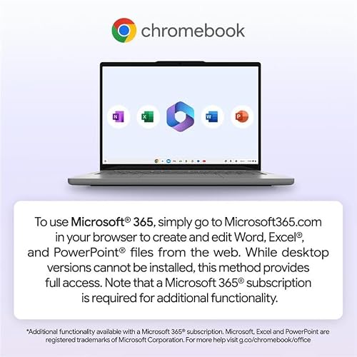 Lenovo IdeaPad Slim 3 Chromebook 14M868 | 14", FHD Laptop, MediaTek Kompanio 520 Octa-Core, 8GB LPDDR4x RAM, 128GB eMMC, ARM Mali-G52 GPU | ChromeOS, Wi-Fi 6 | Non-backlit, UK keyboard - Abyss Blue