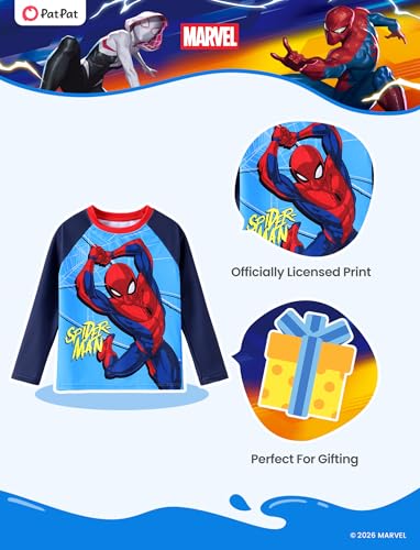 Image of Disney Marvel Spiderman Stitch Rash Guard Shirts Minnie Ariel UPF50+Swim Shirt Boy /Girl Surf Swim Suit Top Kid Swimwear 2-14Y