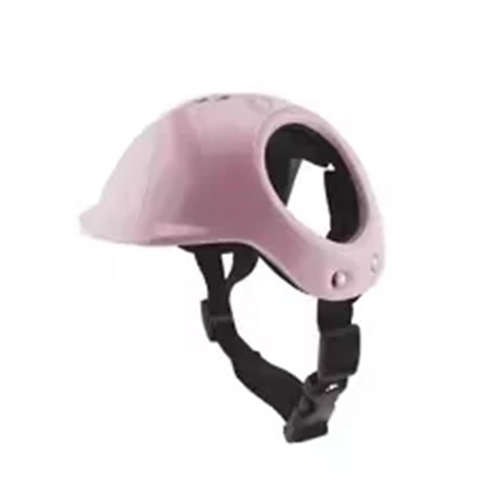 Kask ochronny dla psów i kotów z okularami przeciwsłonecznymi UV - regulowany sprzęt ochronny dla zwierząt domowych do podróży, jazdy na rowerze, wędrówek i przygód na świeżym powietrzu (różowy, L)