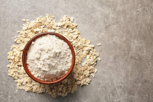 Image of A D Food & Herbs Organic Oats Flour /Atta Freshly Milled, Protein Rich, High Fiber, No Maida | Natural Oats Flour Atta (250 Gms)
