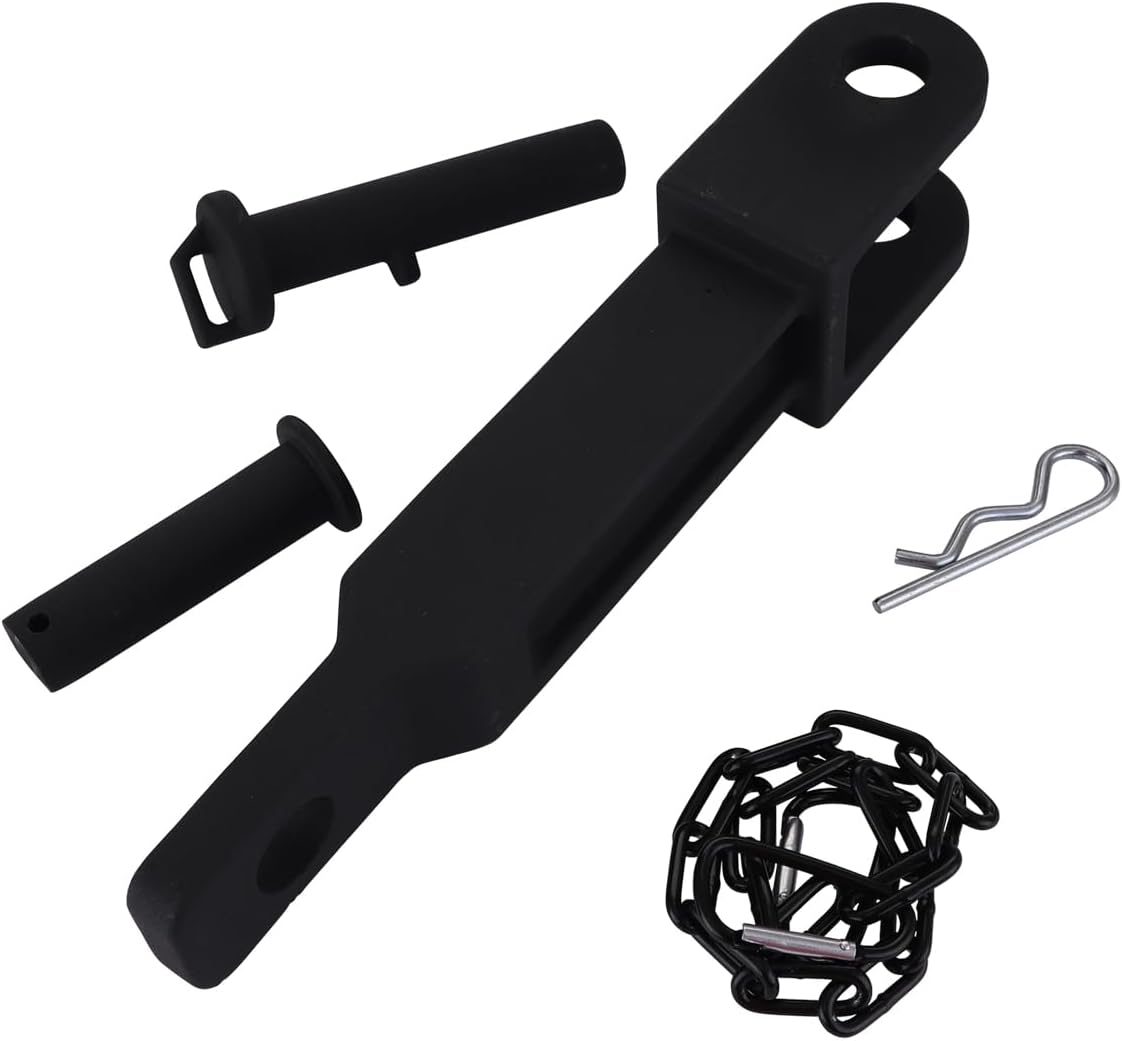 A20-6014 Single Tow Hook Heavy Duty Tow Hook Compatible with Peterbilt/for Kenworth with Pull Pin （A65-6008） and Frame Pin （A65-6007） Semi Trucks Hitch-Front Tow Fits for T170 T270 384 386