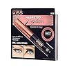 KISS Magnetic Eyeliner, Black, 0.16 Ounce, Smudge Proof, Biotin Infused, Free of Synthetic Fragrances, Dyes, Parabens, Petrochemicals, And Formaldehyde with Precision Tip Brush