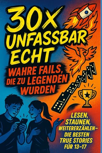Unfassbar echt: 30 wahre Fails, die zu Legenden wurden: True Stories fuer Teenager (13?17), kurzweilig & packend