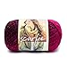 Produktbild Lion Brand Yarn Scarfie - Strickgarn für Schals One Size schwarz/pink