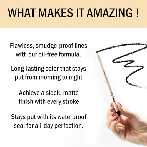 Image of Character Twist Up Eyeliner | Waterproof & Smudge-Proof | Intense Matte Finish | Long-Lasting, Transfer-Proof | Smooth Glide