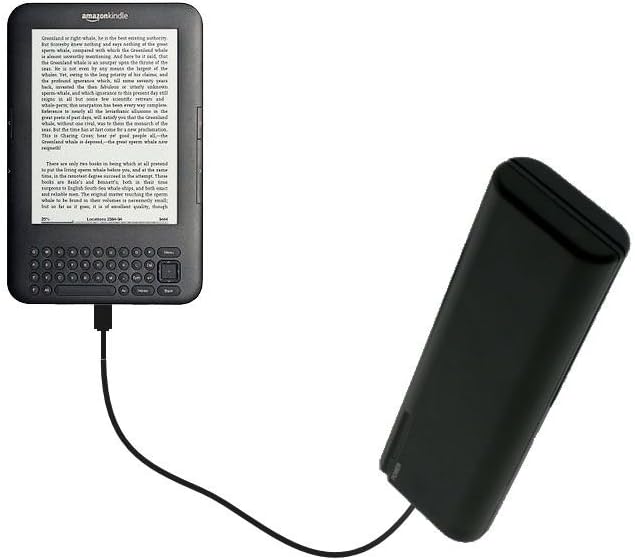 Gomadic Advanced Amazon Kindle (1st Generation) Compatible AA Battery Pack Charge