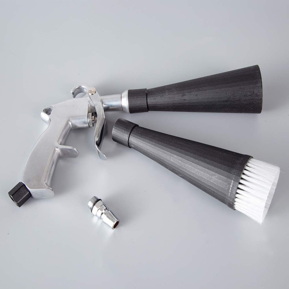 TURBO PRO Pistola ad Aria compressa Nera Pistola per Lavaggio a Secco Pistola pneumatica Strumento per Auto Spolverino ad Alta Pressione Attrezzatura per Dettagli Automatici