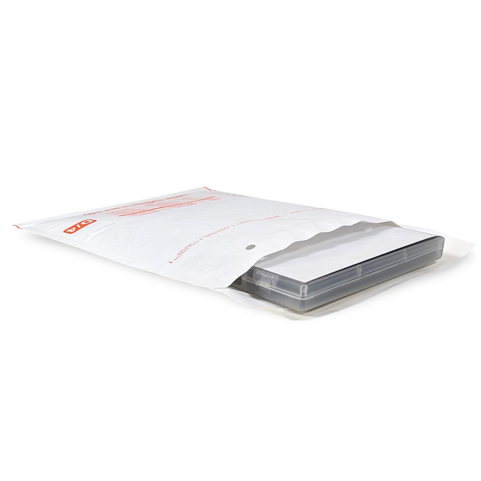 versando 200x D4 Luftpolsterumschläge Innenmaß 180 x 265 mm Außenmaß 200 x 275 mm weiß für DIN A5 / DVD/ B5