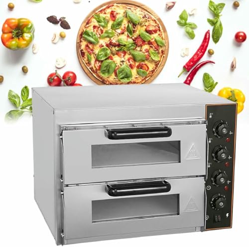 Electric Double-Decker Pizza Oven