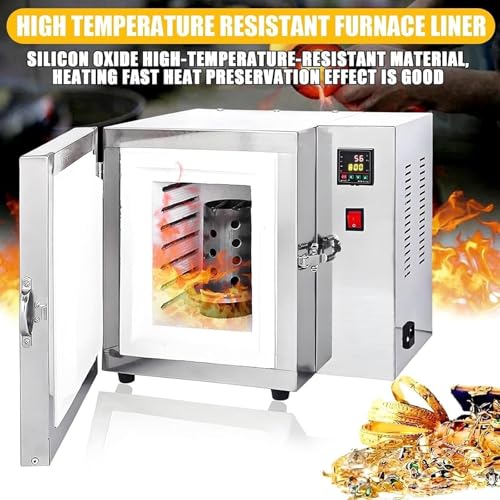 Horno eléctrico de 800℃ con controlador digital de temperatura 6