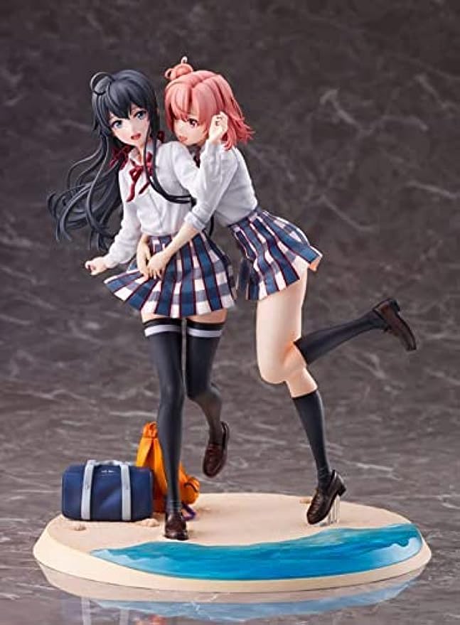Amazon.co.jp: 1/7 2PCS アニメ フィギュア 雪ノ下雪乃 & 由比ヶ浜結衣 