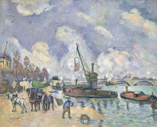 Lienzo cuadro de Paul Cézanne París solución para paredes vacías 60x90cm