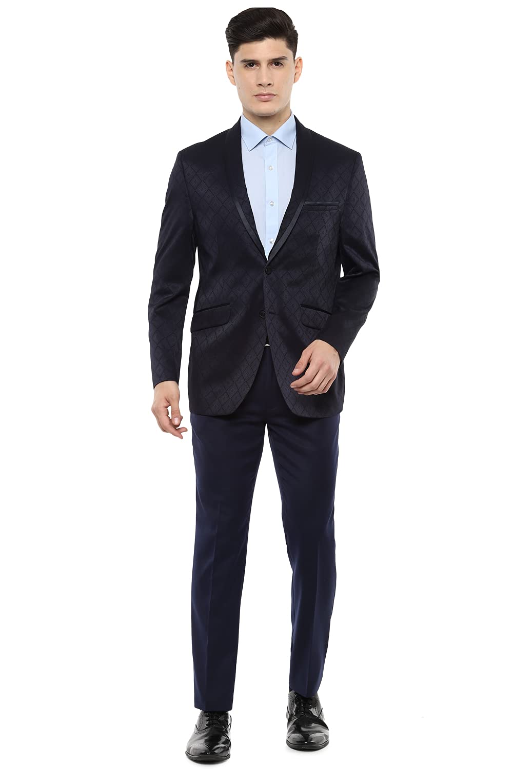 van heusen Men's Poly Viscose Shawl Collar Suit-picture-23