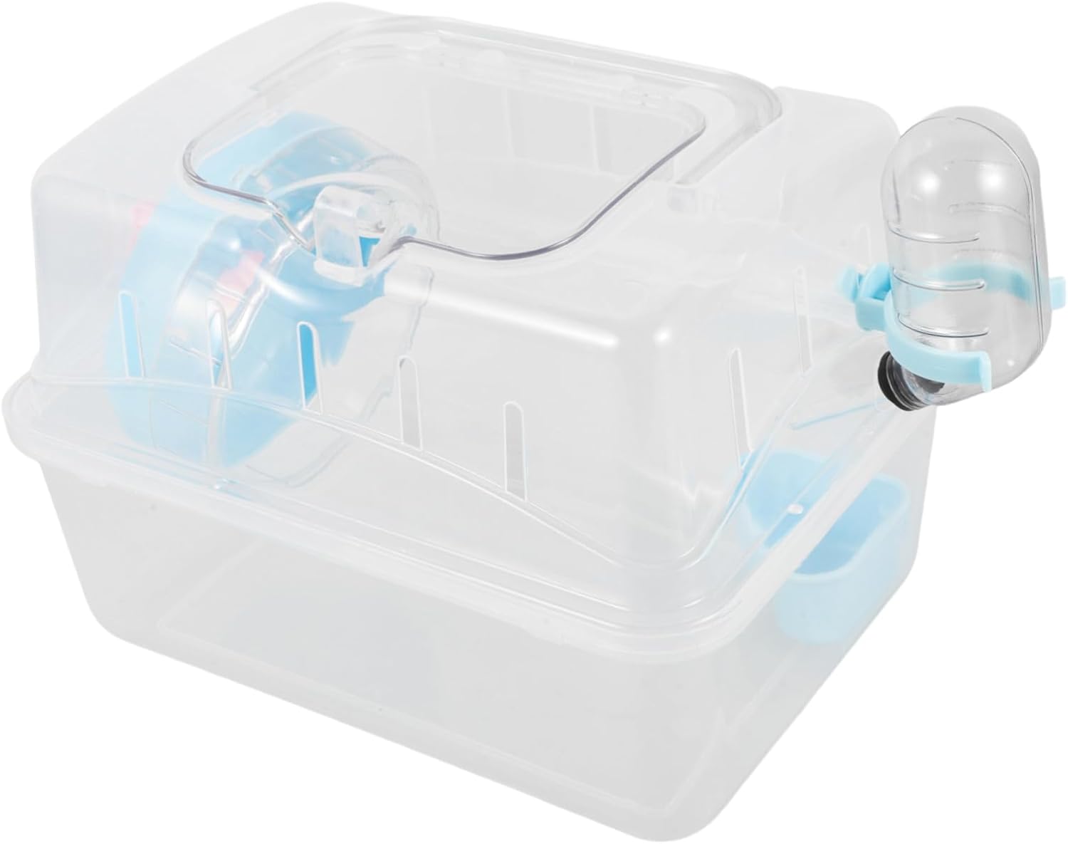 3pcs Guinea Pig Carrier Portable Small Animal Cage Hamster Travel Case Secure Sturdy Multi-Functional Pet Holder