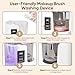 Electric Makeup Brush Cleaner 3-in-1, Automatic Brush Washing & Air-Drying Machine, Dual-Direction Deep Cleaning, Adjustable 2H/5H Drying, Fits Most Brush Sizes, Plug-in Design (2026 Upgrade)