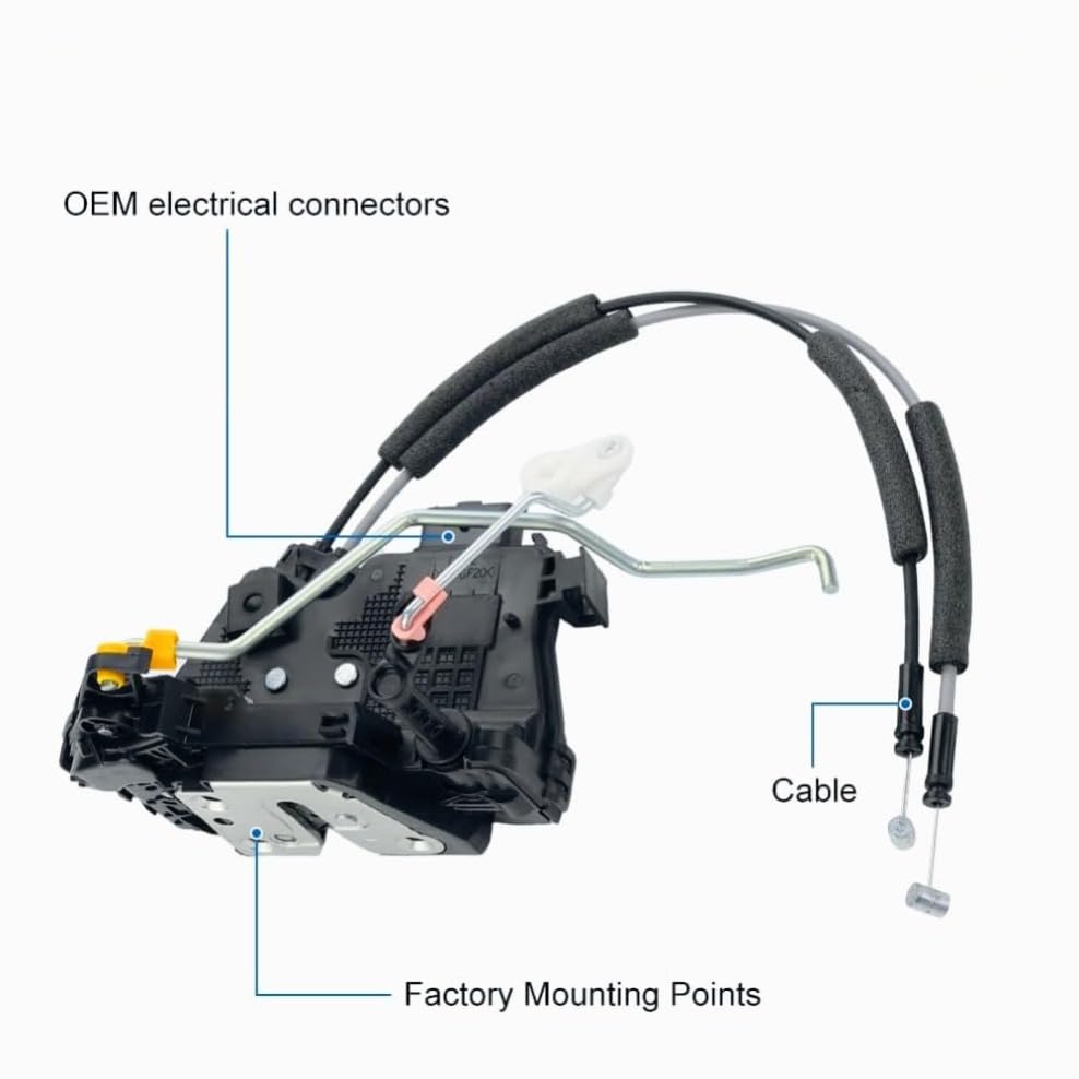Front Left Door Lock Actuator Compatible with Kia Soul 2011-2013 Power Locking Kit Easy Installation 81310-2K030