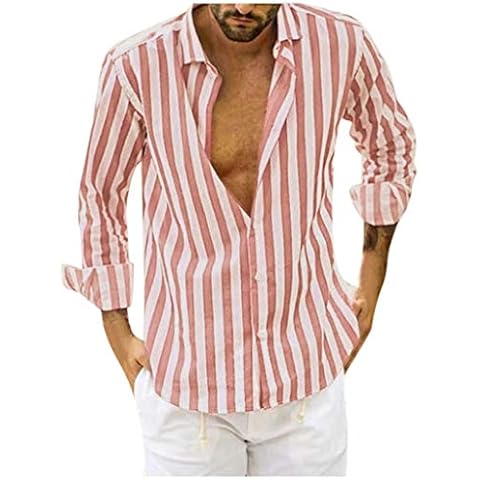 Chemise à rayures pour homme - Generic Cover
