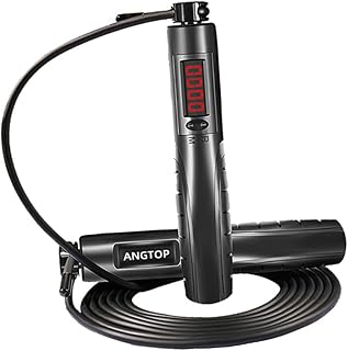 Garneck 1 Set Jump Rope Cordless Jump Rope Exercise Jump Rope Jump Rope for Fitness Training Rope Skipping Rope Balls Jumping Rope Weighted Steel Wire Black Ropeless Skipping Rope Sports