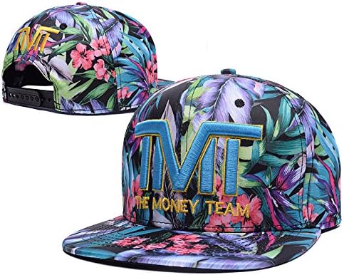 Ernest TMT The Money Team Hip-hop Adjustable Series Snapback Cap Hat Cap Hat for Men Baseball Cap
