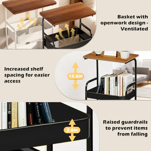 Carrito rodante con mesa de madera - 30% de descuento - Image 3