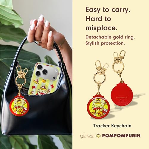 Image of Sonix Keychain Case Compatible with Apple AirTag (Pompompurin 30th Anniversary)