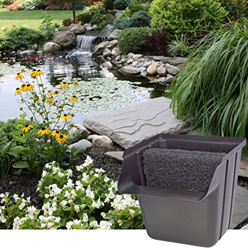 Image of Little Giant SPW10 Spillway for Streams or Pond Waterfalls, 10-Inch, Maximum 1000 GPH, Black, 517202