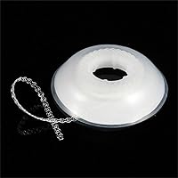 Vista 5 de RZJZGZ Cadena elástica de ortodoncia dental transparente Cadenas de potencia de soporte de carrete de ortodoncia Banda de goma elástica corta..