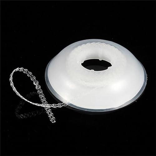Miniatura 5 de RZJZGZ Cadena elástica de ortodoncia dental transparente Cadenas de potencia de soporte de carrete de ortodoncia Banda de goma elástica corta..