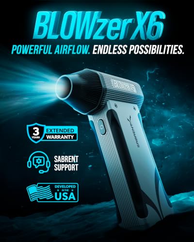 Sabrent BLOWZER X6 Cordless Air Duster w/ Carrying Case - image 8