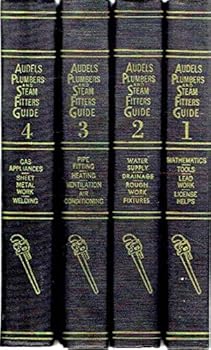 Hardcover AUDELS PLUMBERS AND STEAM FITTERS GUIDES 1-4 Book