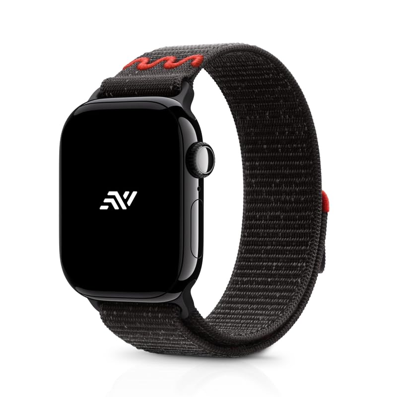 Image of Velcro Sport Nylon Strap Compatible with Apple iWatch Series 11 | 9 /8 /7 41 mm | series 11 /10 42 mm | SE,SE2 6 /5 /4 40 mm | iwatch strap for Men & Women (watch not included)