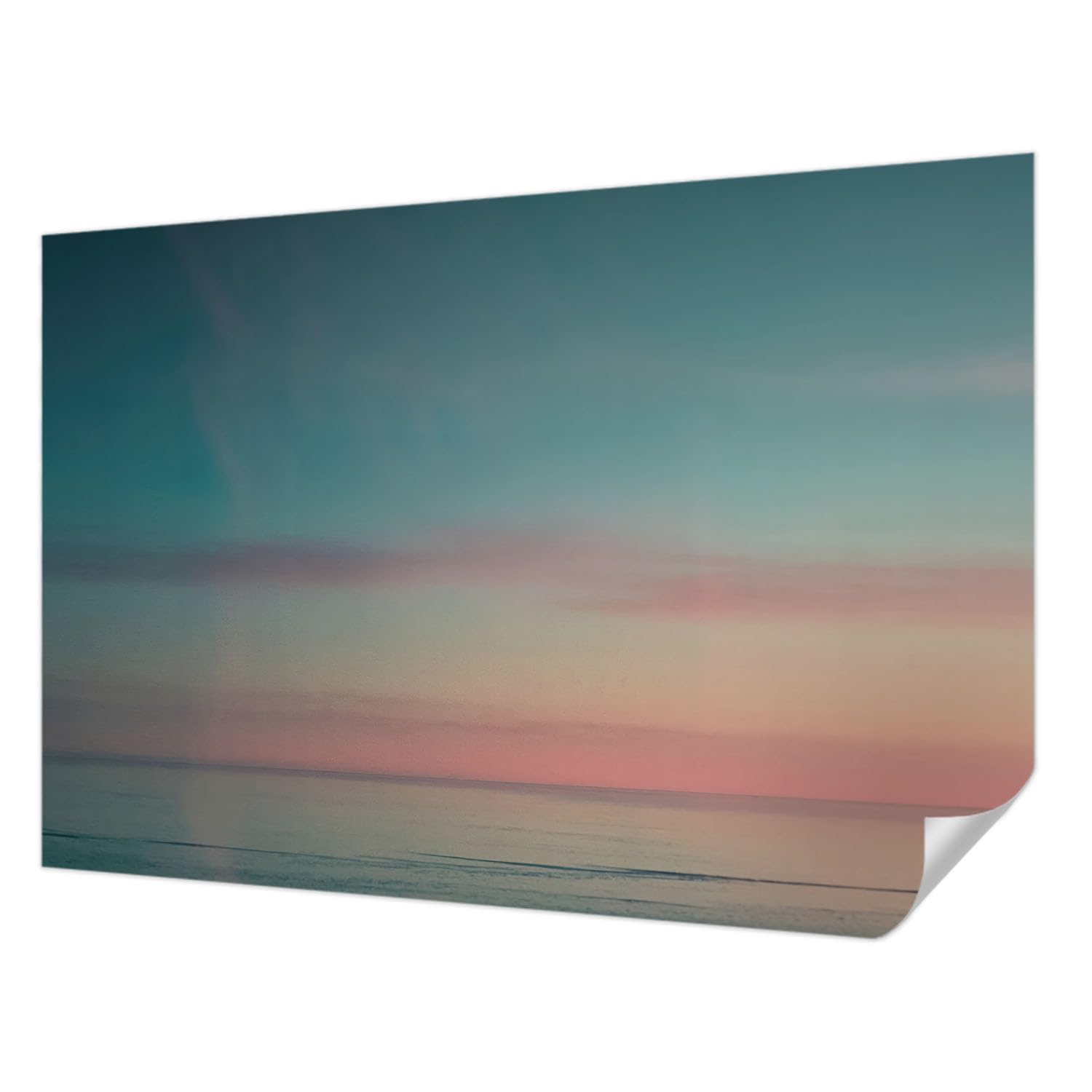 Papel tapiz autoadhesivo 152x104 cm Tulup Mar en calma mural decorativo para pared de dormitorio