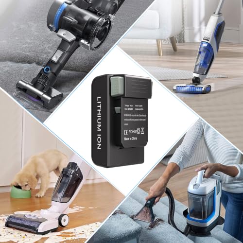 Image of JYJZPB Replacement Battery for Hoover ONEPWR Max Cordless Vacuum Cleaner | Compatible for Hoover ONEPWR BH25040 BH15030 BH15260PC BH55210 Vacuum Cleaner and BH05000 BH05200 Charger(Not for Hoover 20V)