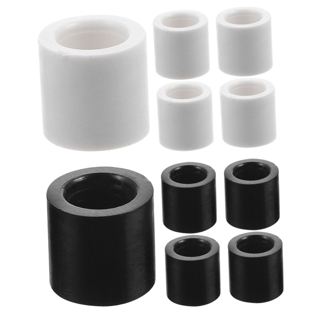 Hemoton 10pcs Snooker Tip Covers Plastic Pool Tips for Billiards Durable Protection for Club Use Easy to Replace Billiard Stick Accessories