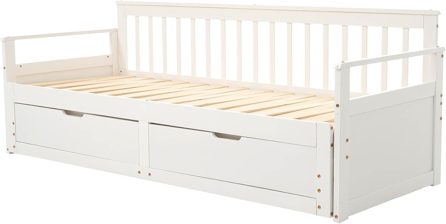 SuperKois ベッドフレーム シングル 宮棚2口コンセント すのこベッド