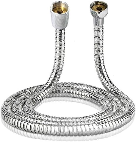 シャワーヘッドホース、シャワーホース 1.5m 2m クロームフレキシブルバスルームバスシャワーヘッドホースパイプシャワーパイプ(色