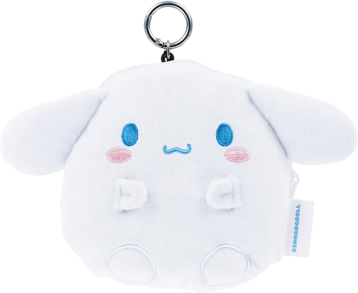 Skater ZRNP1-A Sanrio Cinnamoroll Plush Pouch with Reel