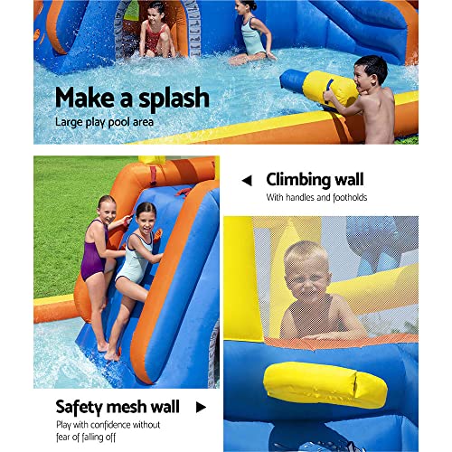 Bestway H2OGO!™ Mega Wasserpark, Super Speedway, 551 x 502 x 265 cm, mit Dauergebläse