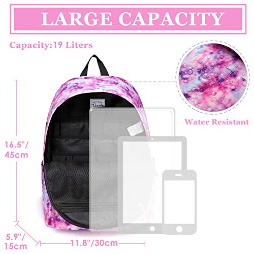 VASCHY School Backpack for Girls, Cute Schoolbag Bookbag for Kids/Teens/Middle School/College/Work Backpack for Women