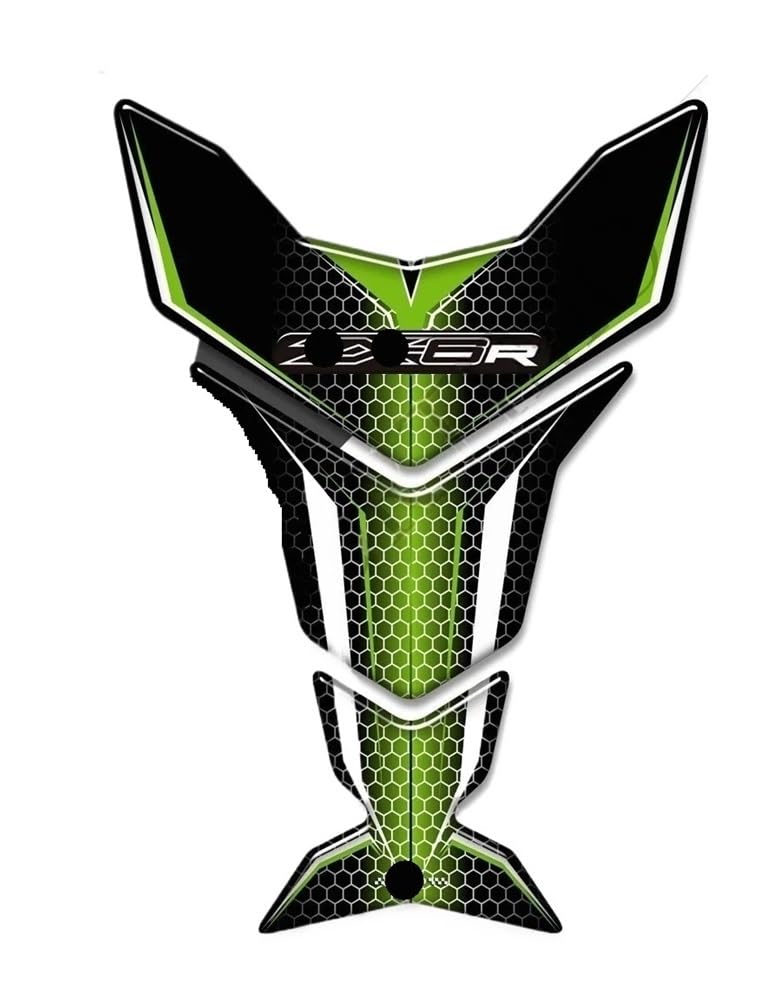 Motorbike Tank Protector Motorcycle Protection Tank Pad Gas Fuel Oil Kit Knee Fish Bone Decals for for Ni&nja ZX6R ZX 6R ZX-6R Stickers