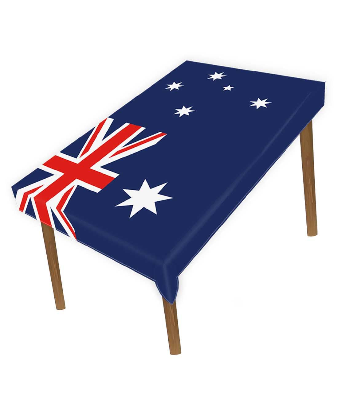 Petite Pine Australia Large 1.5×2 Meters Tablecloth,5×7 Ft N Flag Table Colth For Dining Home Decor