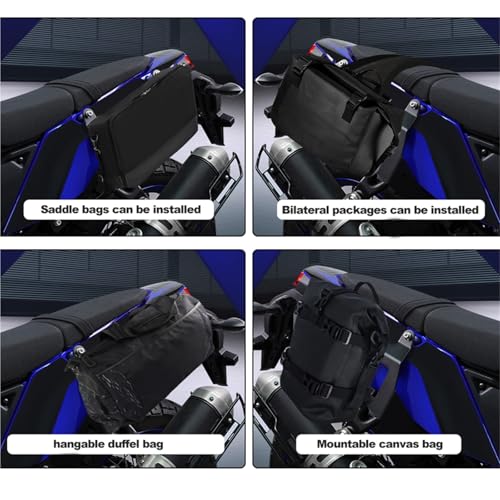 Porte-bagages moto Tenere 700 2025 évite le ballottement des sacoches de selle - 6