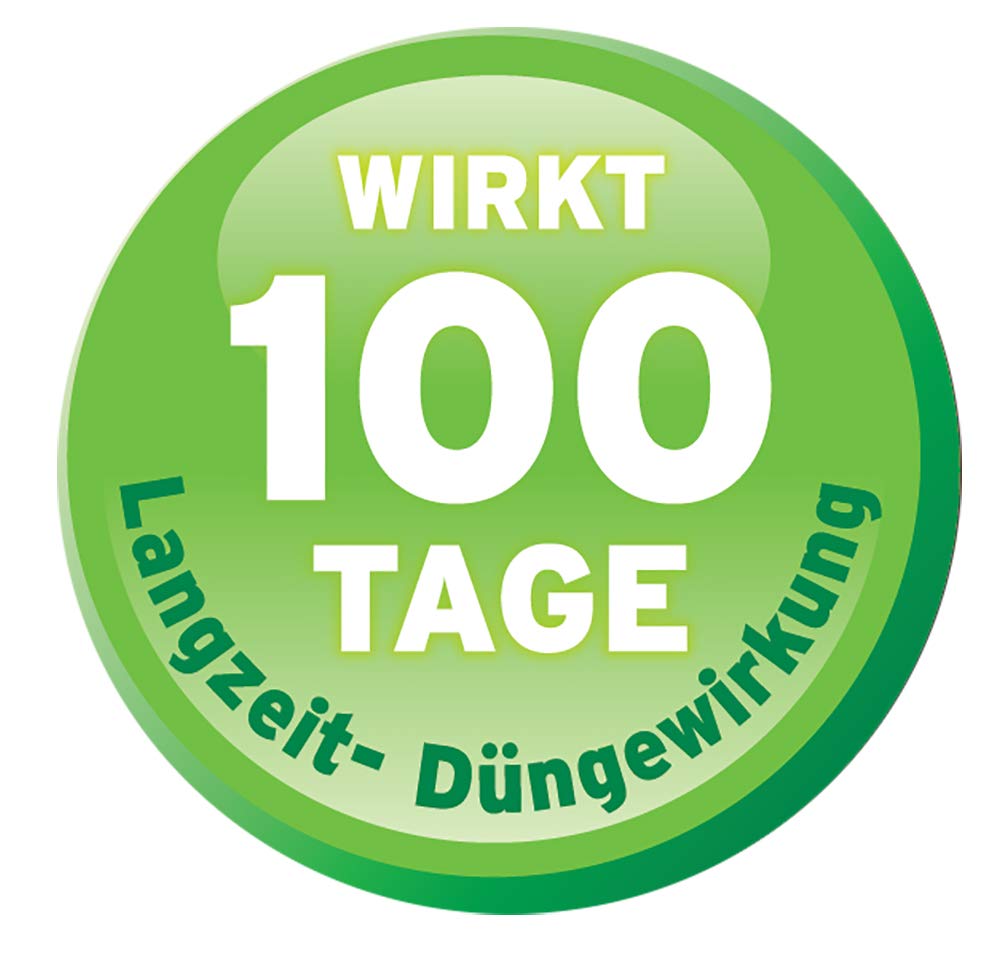 Substral Langzeit Rasendünger, 250 m², 5 kg, 100 Tage Langzeitdüngung, für dichten und saftig grünen Rasen