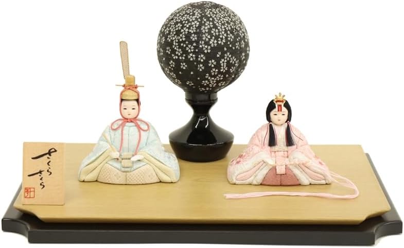 久月official 雛人形 親王ケース飾り オルゴール付 5H-KK54-Z 久月