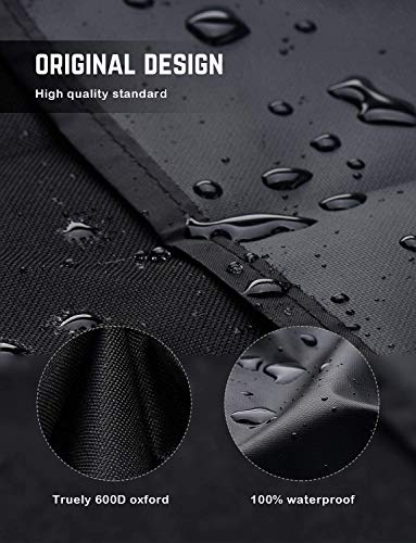 Szblnsm Outdoor TV Cover 55" - 58" - with Bottom Cover - 600D Water-Resistant and Dust-Resistant Material- Fits Your TV Better - Image 7