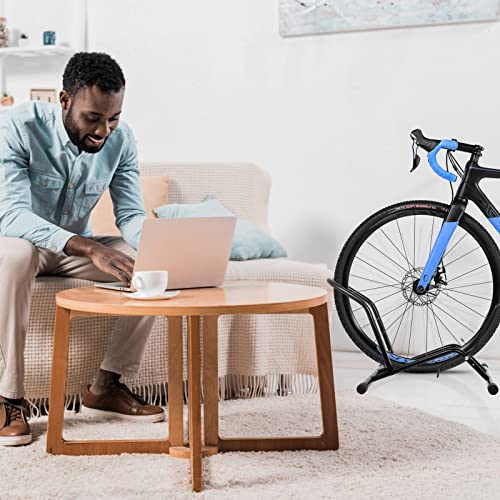 Begona Bike Floor Stand, Freestanding Bicycle Floor Parking Rack Stand, Portable For Garage And Apartment Bike Storage Rack, Fit For 16”-29” Kids/Mountain/Road Bikes #TOP5