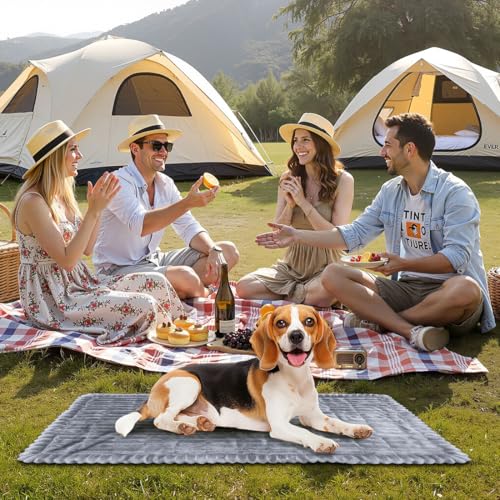 Tutamaz Hundedecke Auto Rückbank 137×60cm, Auto Hundematte Decke Weich, Hundesitz Rückbank Große Hunde, Hundematte rutschfest, Leicht zu Reinigen, Kratzfest und Komfortabel