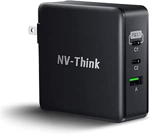 Amazon.com: 140W USB C Charger PD3.1 3-Port GaN+ Laptop Wall Charger ...