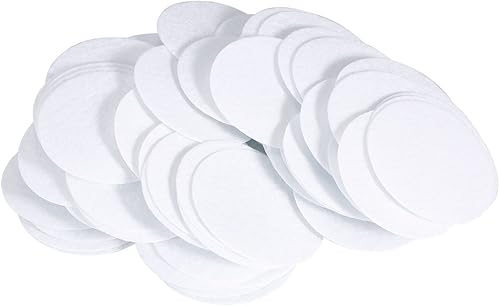 Miniatura 7 de 100 unidades de algodón de filtro de cabeza negra, 7 tamaños de filtro de algodón redondos, para máquina de belleza de eliminación de puntos negros