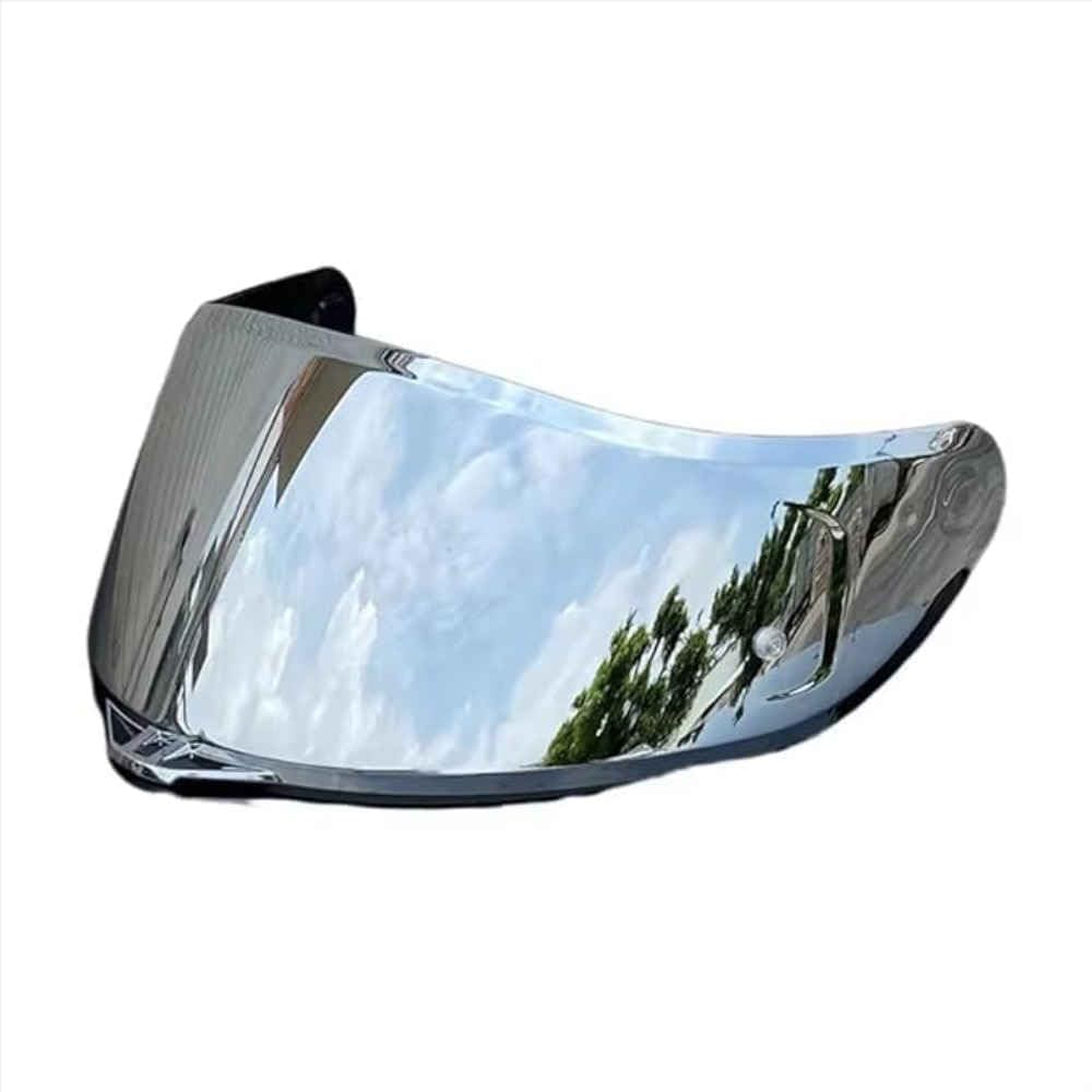 ZJHFDC Motorcycle Helmet Visor for AGV K5 K5S K3SV K1 K1S, Windproof Anti Scratch Helmet Visor Replacement Motorcycle Accessories,normal-Esilver